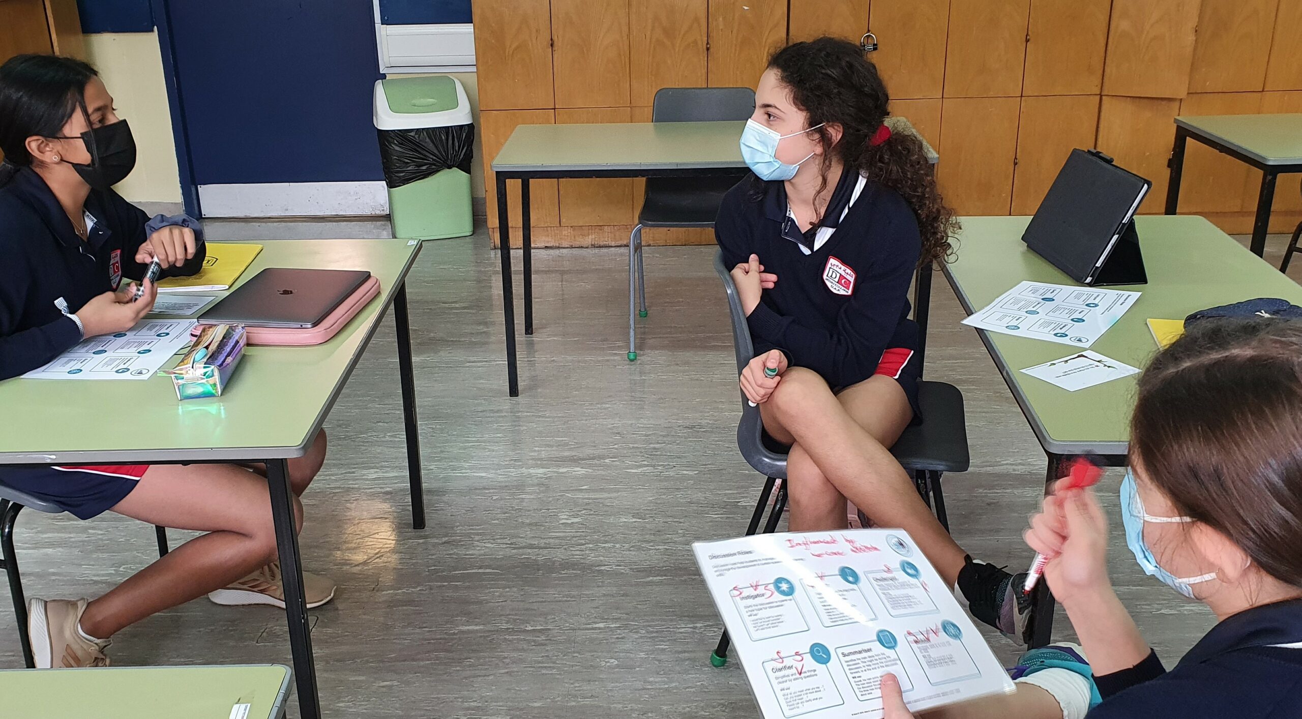 Oracy classes continued at Dubai College throughout the Covid 19 pandemic given its importance within the curriculum and positive impact on student learning