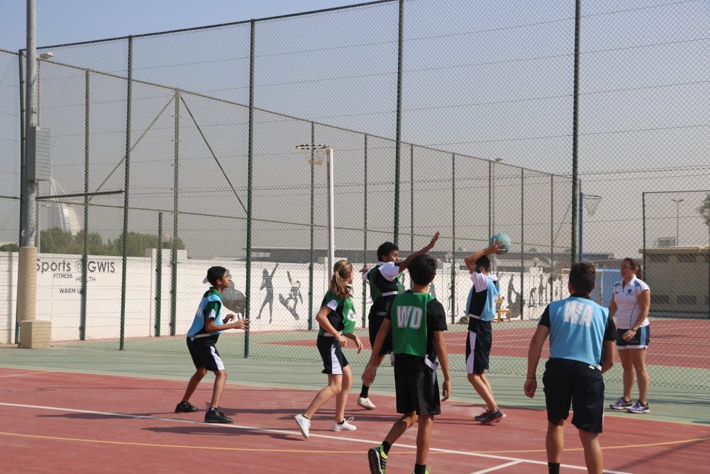 The first day of school also means the first day of tryouts. Students are quick to rush to the netball courts as soon as the bell for lunch rings.