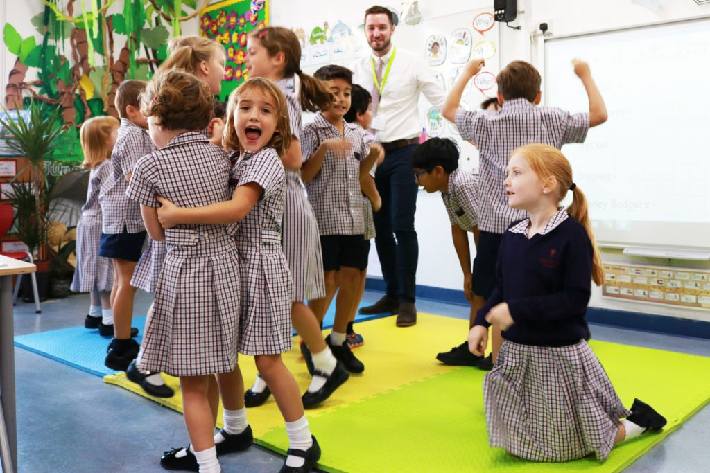 At DBS learning is fun. Students, teachers, Mums, Dads and everyone involved with DBS is happy. It’s a happy, happy place.