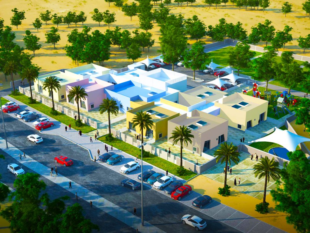 The Wonder Years Nursery Dubai located in the heart of the Remraam Community.