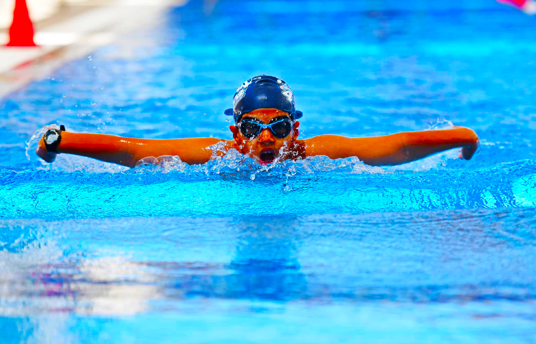 Swimming at GEMS World Academy Abu Dhabi WAA