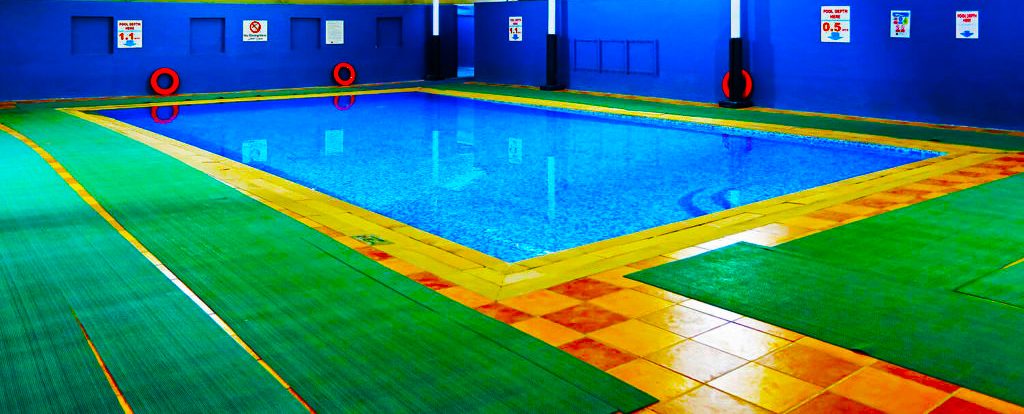 The interior learning pool at capital school in Dubai