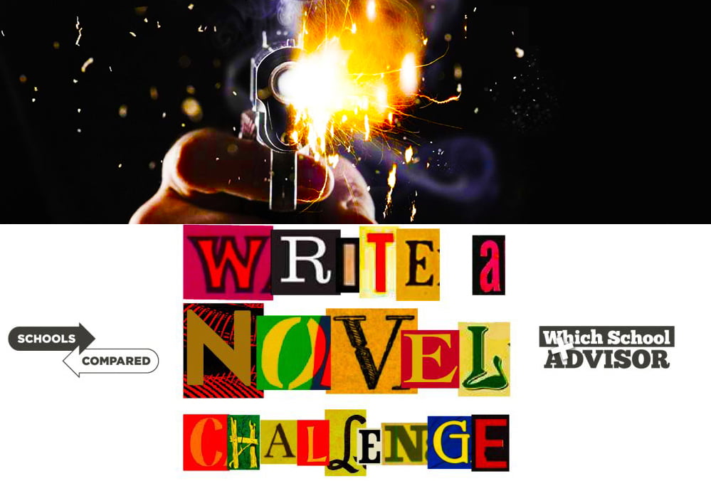 Write a book illustration of gun firing in our write a novel challenge 2020 engaging school children from across the UAE