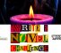 Write a Novel Challenge illustration of a candle flickering and its impact on memories and nagging thoughts