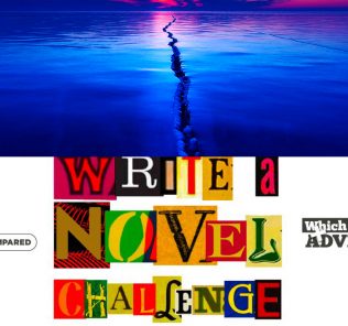 Schreiben Sie eine Novel Challenge-Illustration des Randes der Welt