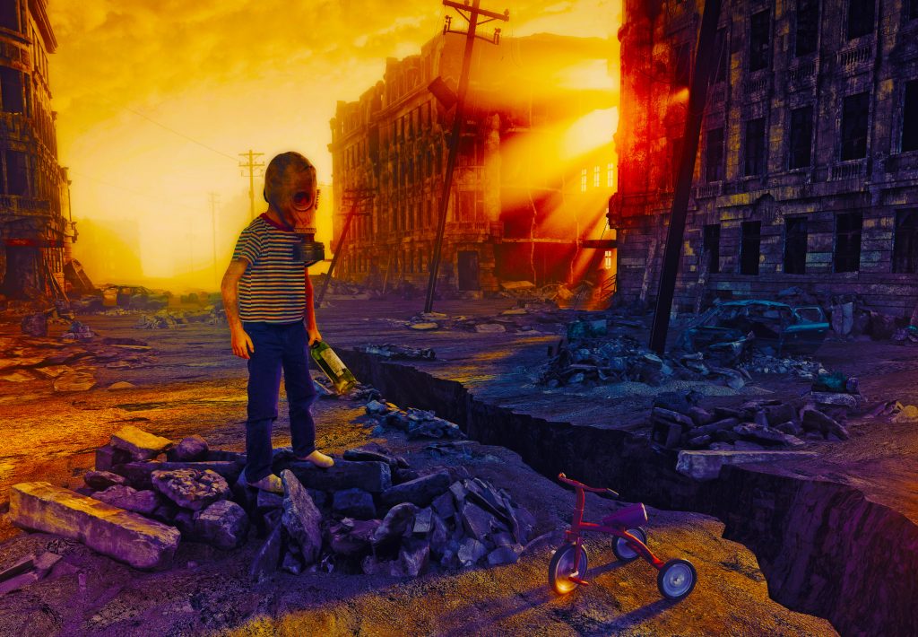 Write a Novel Challenge Chapter 75. A young boy stands alone as the world ends. It's all over. Or is it?