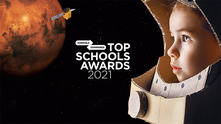 In dem Jahr, in dem die Weltraummission der VAE den Mars umkreist, werden die Top Schools Awards 2021 ins Leben gerufen, um Schulen und Innovationen in den VAE zu feiern