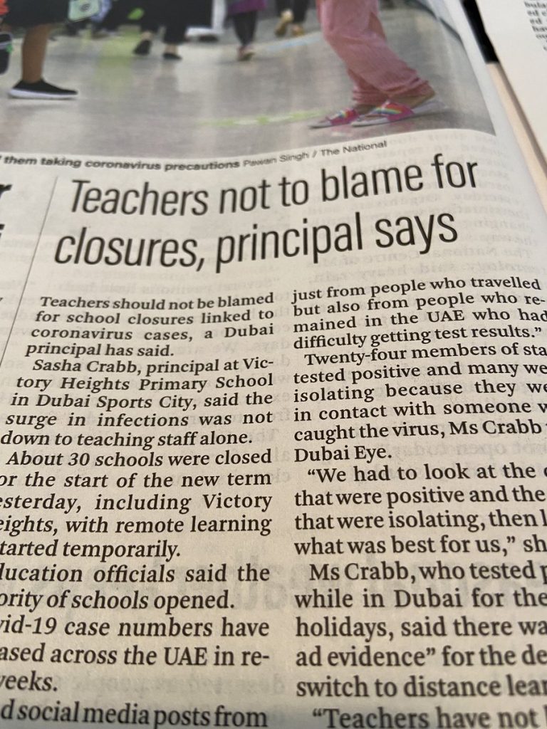 Die Lehrer sind nicht an den Auswirkungen von Omicron . schuld