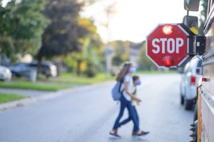 سلامة الحافلات المدرسية