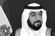 Photograph of the younger Sheikh Khalifa bin Zayed Al Nahyan, President of UAE, who has died today. Obituary.