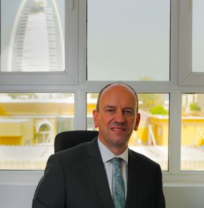Photograph of Steven Giles, Principal of Raffles International School in Dubai. Mr Giles gives an insight into the key questions of what parents should be asking on a school tour to decide whether the school is right for their children