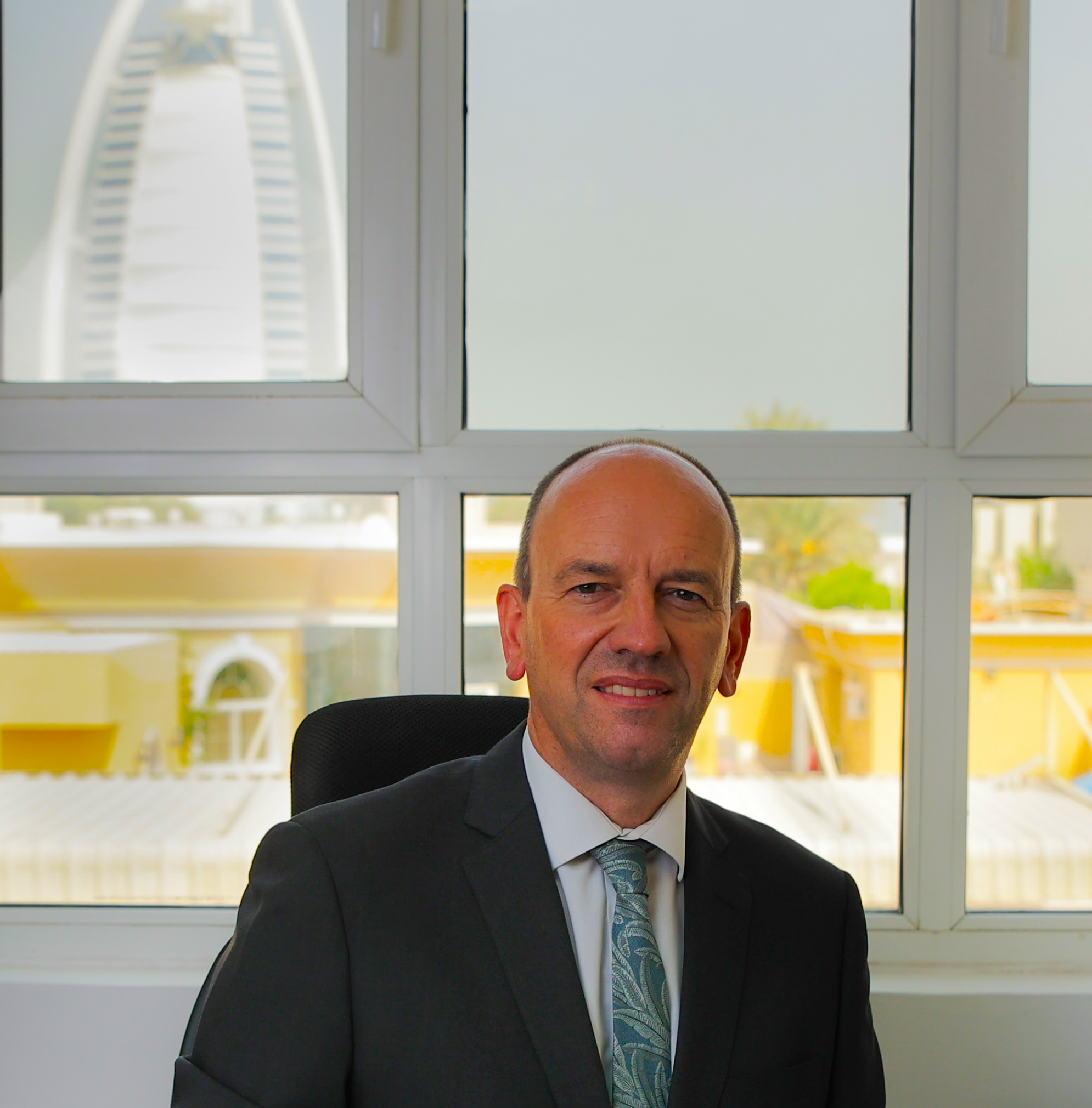 Photograph of Steven Giles, Principal of Raffles International School in Dubai