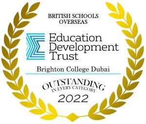 Official BSO Outstanding school ranking for Brighton College in Dubai 2022 - 2025