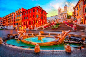 Scholarships for UAE students to study in Rome are available across Italy. Pictured - the beautiful Roma Piazzadi Spagna in Rome.