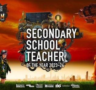 Top Schools Awards 2023. Secondary School Teacher of the Year 2023.