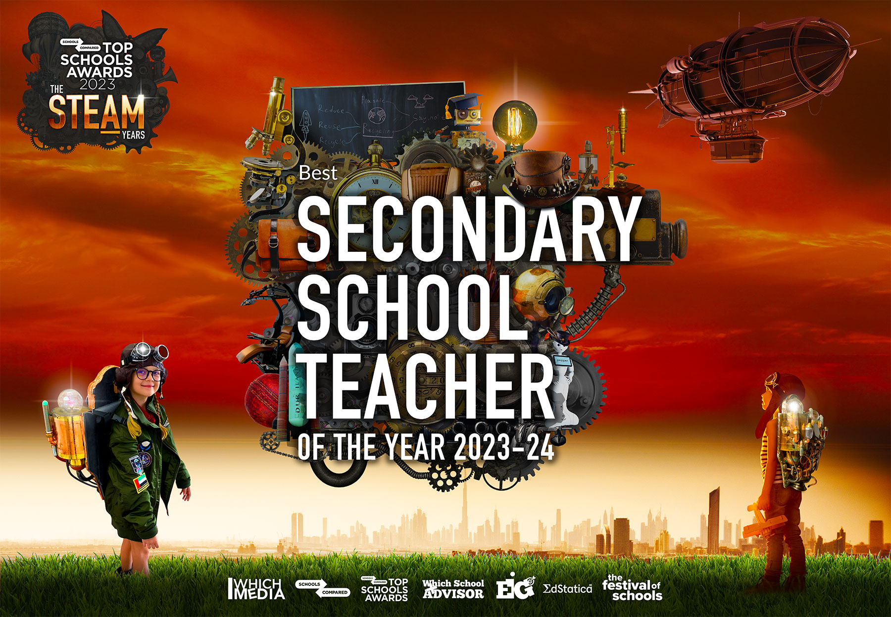 Top Schools Awards 2023. Secondary School Teacher of the Year 2023.