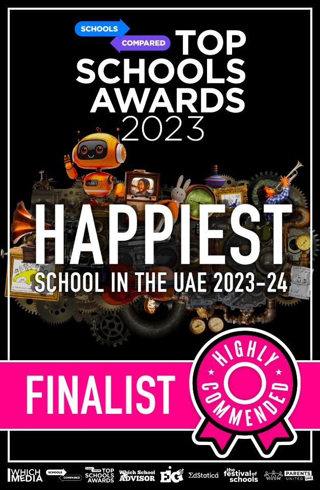 Bekanntgabe der Finalisten für den Top Schools Award für die glücklichste Schule in den Vereinigten Arabischen Emiraten, darunter Dubai und Abu Dhabi