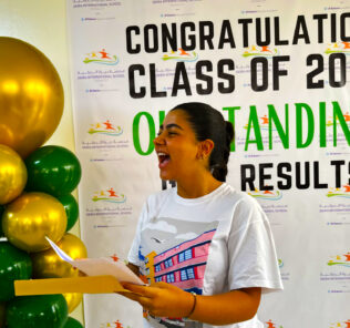 GCSE Results Day celebrations at Deira International School Dubai