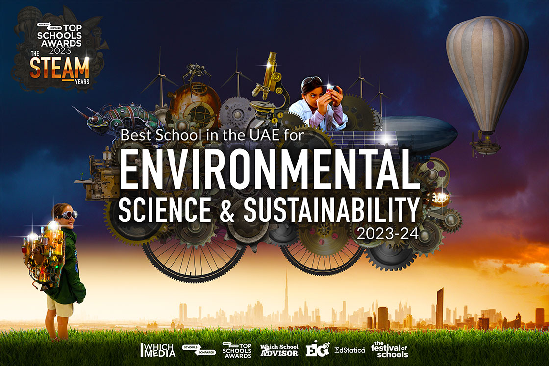 أفضل مدرسة للعلوم البيئية والاستدامة في جوائز أفضل المدارس الصورة الرئيسية (مصغرة)