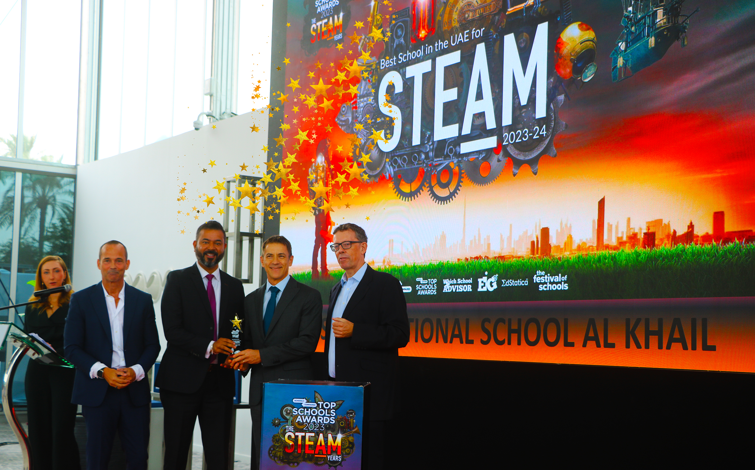 Die GEMS International School Dubai wurde bei den Top Schools Awards 2024 als beste Schule für STEAM ausgezeichnet