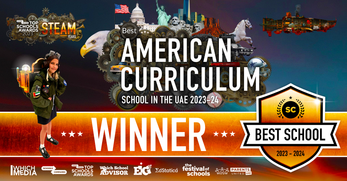 Der Preis für die beste amerikanische Schule bei den Top Schools Awards wurde an die GEMS Dubai American Academy verliehen