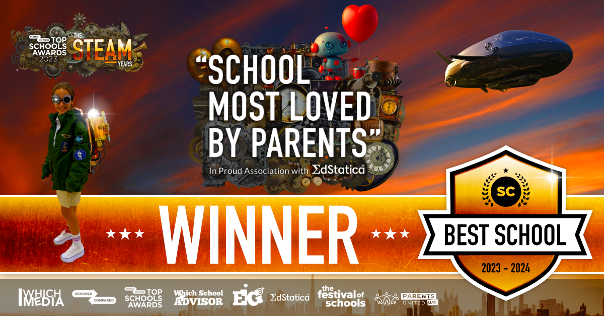 Der Top Schools Award für die von Eltern am meisten geliebte Schule in Zusammenarbeit mit Edstatica wurde an die Hartland International School in Dubai verliehen