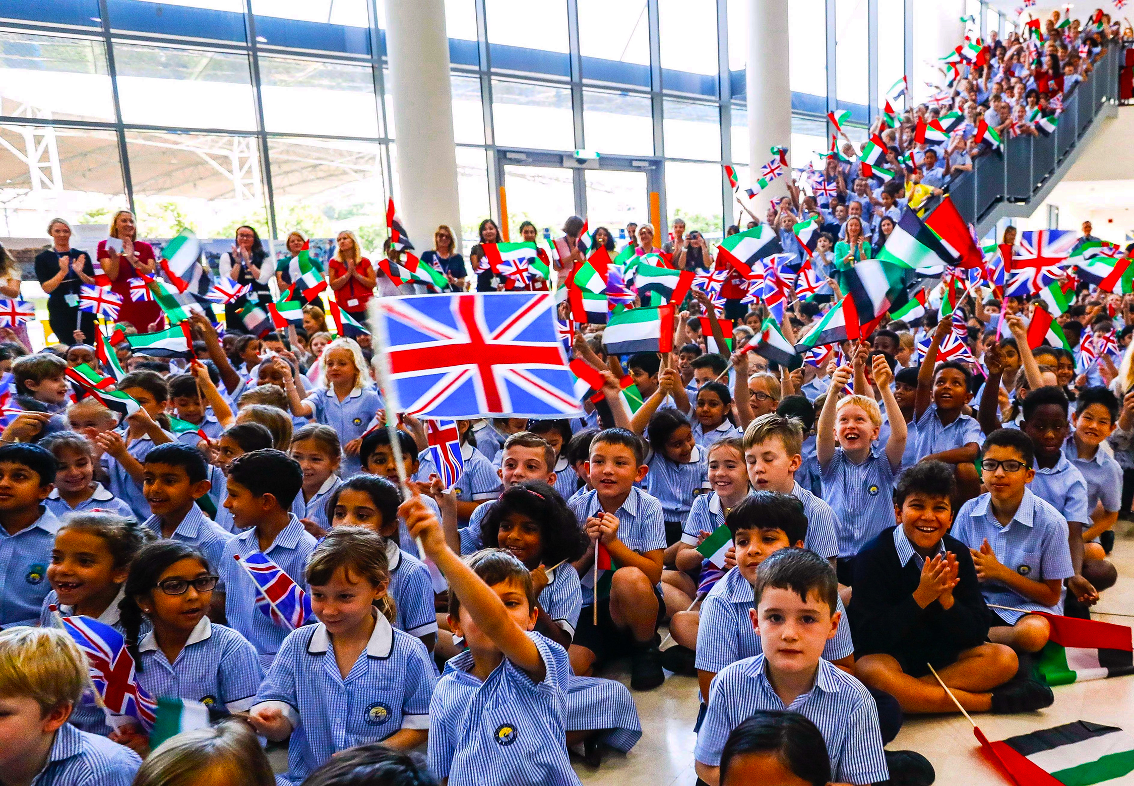 جائزة أفضل المدارس لأفضل مدرسة بريطانية في دولة الإمارات العربية المتحدة منحت للمدرسة البريطانية الخبيرات