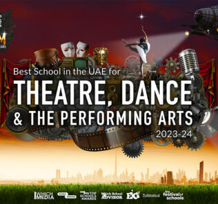 Der Top Schools Award für die beste Schule für Theater, Tanz und darstellende Kunst geht an die Dubai British School Jumeirah Park