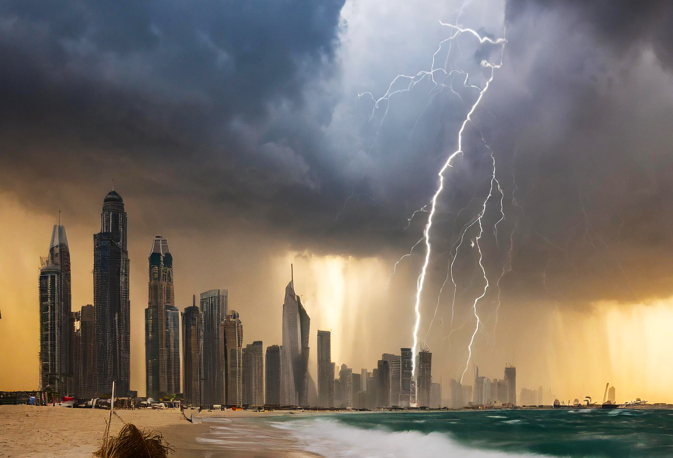 Schulen bereiteten sich auf Überschwemmungen vor, da es in den Vereinigten Arabischen Emiraten und in den großen Stadt- und Schulzentren in Dubai und Abu Dhabi – insbesondere in der Nähe von Küstengemeinden – zu Regenfällen kam